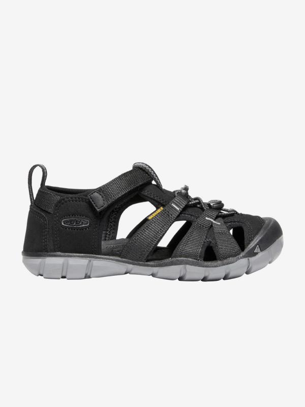 Sandály Keen Seacamp Ii Cnx Jr. Black/Steel Grey Us Černá