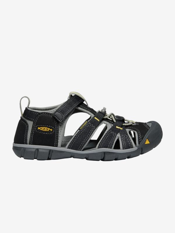 Sandály Keen Seacamp Ii Cnx Jr. Black/Yellow Us Černá