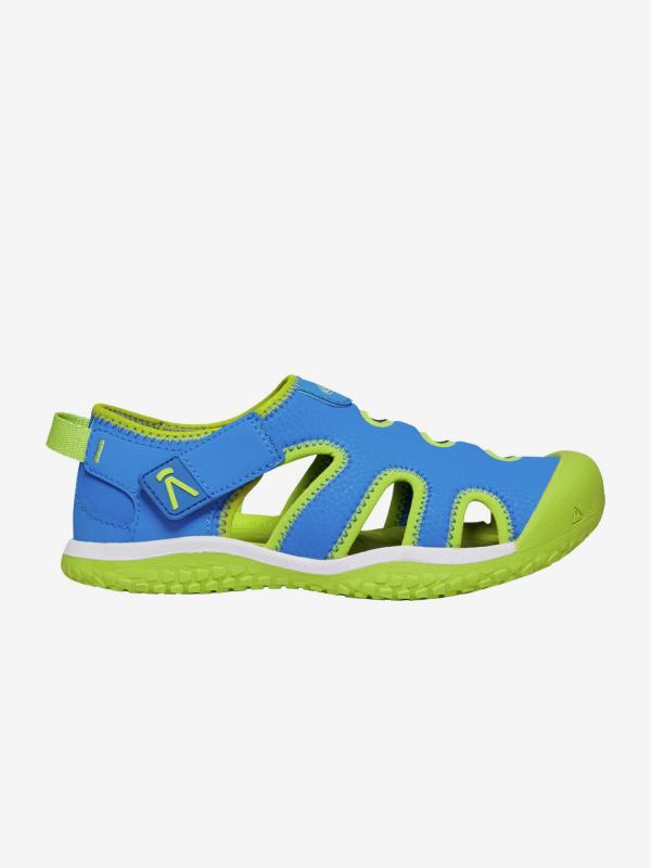 Boty Keen Stingray C Brilliant Blue/Chartreuse us Modrá