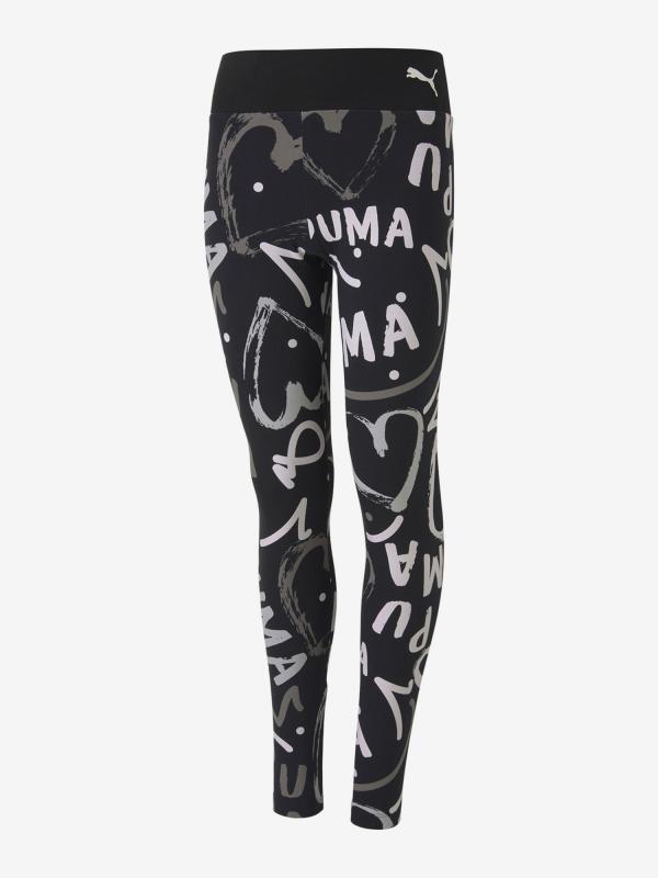 Legíny Puma Alpha Aop Leggings Černá