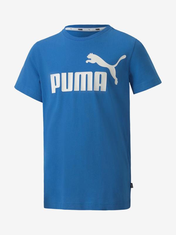 Tričko Puma Essentials Tee B Modrá
