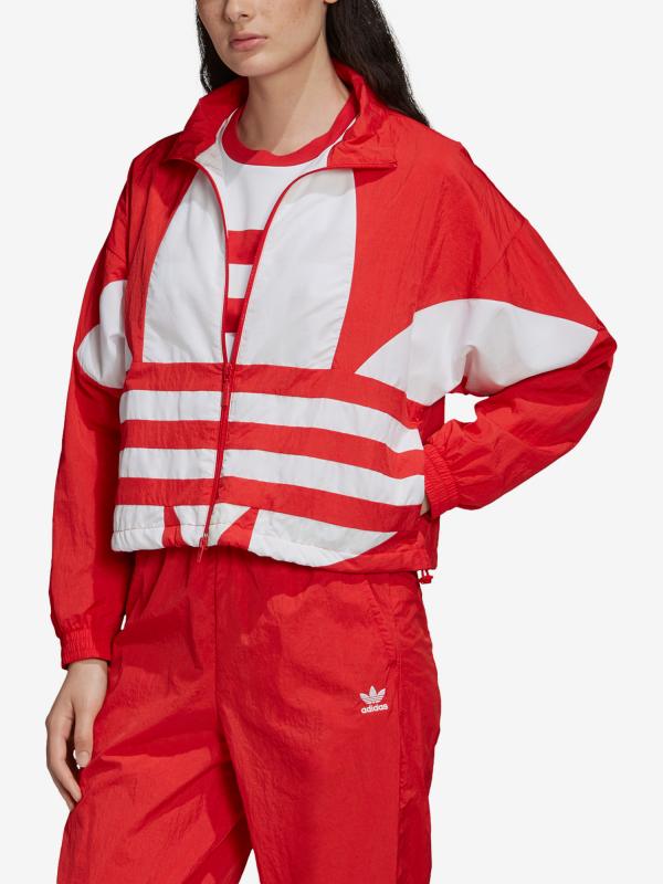 Bunda adidas Originals Lrg Logo Tt Červená
