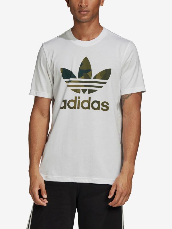 Tričko adidas Originals Camo Infill Tee Bílá