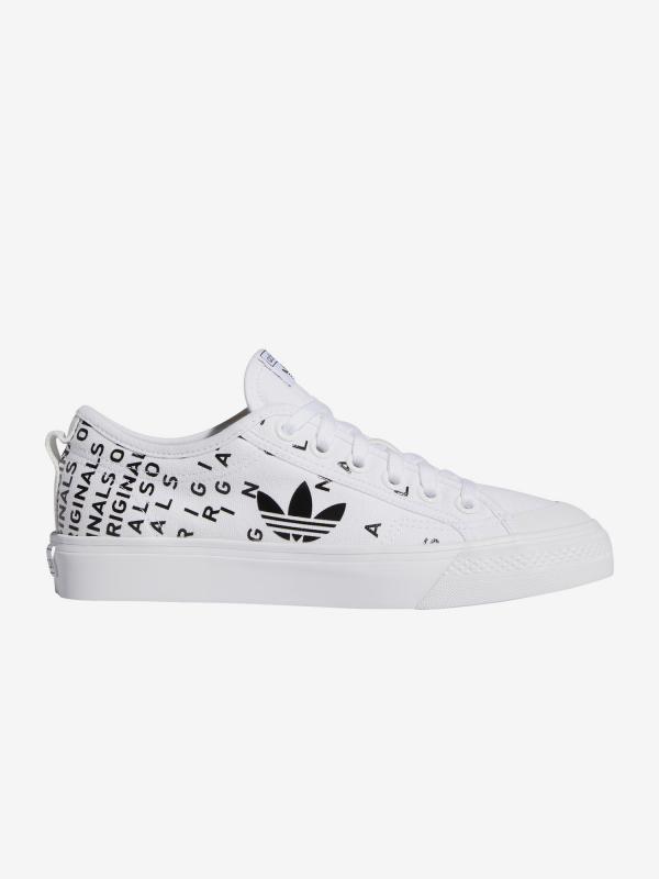 Boty adidas Originals Nizza Trefoil W Bílá