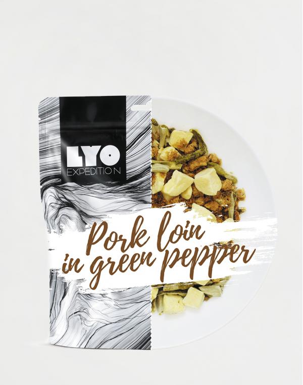 Lyo Food Vepřové se zeleným pepřem a bramborem 500g