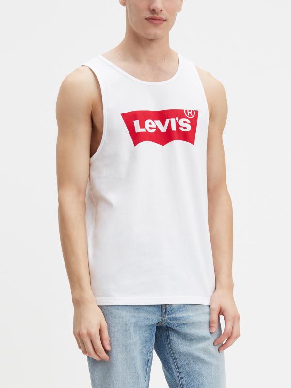 Tílko Levi's® Graphic Tank Top Hm Tank Ssnl White Gra Bílá