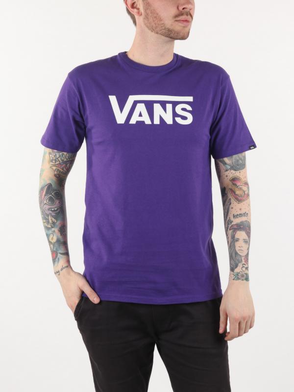 Tričko Vans Mn Classic Heliotrope/White Fialová