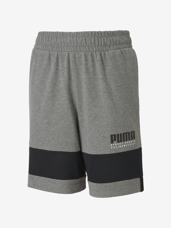 Kraťasy Puma Alpha Jersey Shorts Šedá