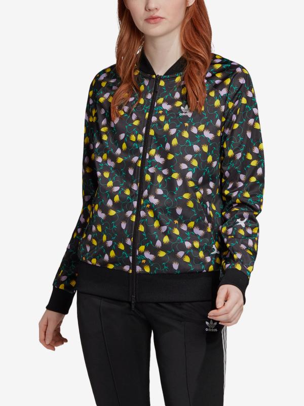 Bunda adidas Originals Aop Track Top Barevná