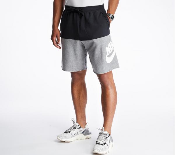 Nike Sportswear Heritage Alumni CB Shorts Black/ Carbon Heather/ White
