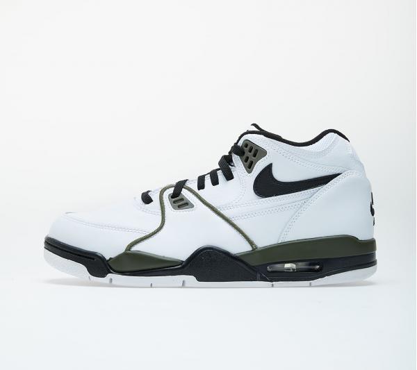 Nike Air Flight 89 White/ Black-Medium Olive