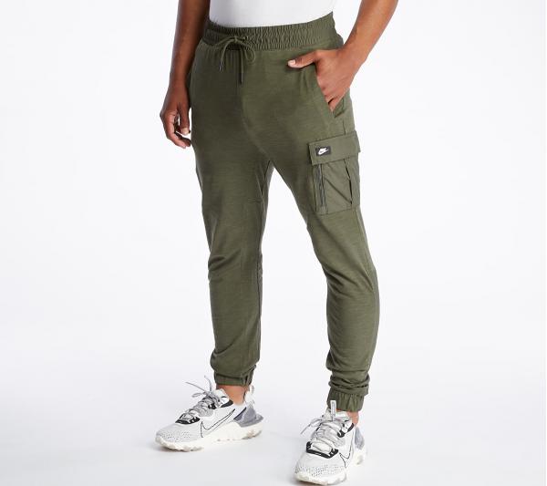 Nike Sportswear Me LTWT Mix Pants Cargo Khaki/ Cargo Khaki/ Black Oxidized