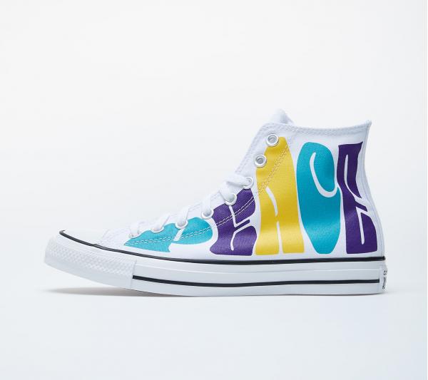 Converse Chuck Taylor All Star White/ Purple