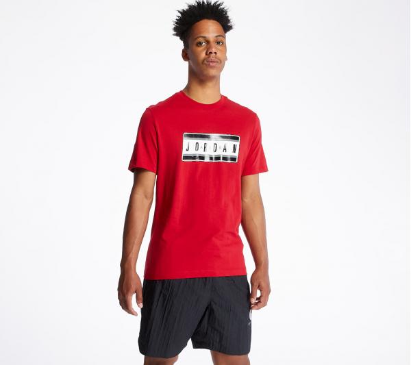 Jordan Sticker Tee Gym Red