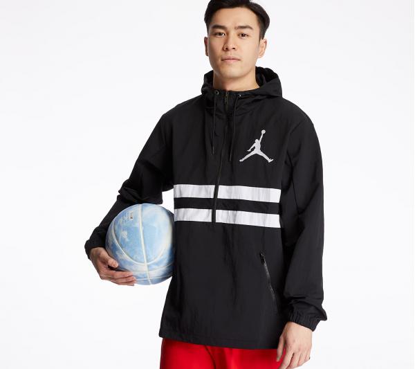 Jordan Jumpman Logo Jacket Black/ White/ Black/ White