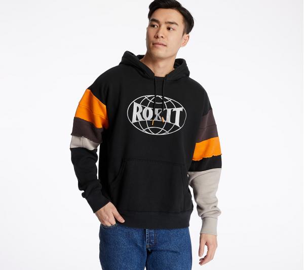 Converse x Rokit Pullover Hoodie Black