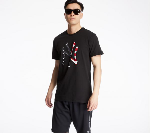 New Era New York Yankees MLB Infill Team Logo Tee Black