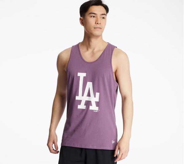 New Era Los Angeles Dodgers Team Logo Tank Purple