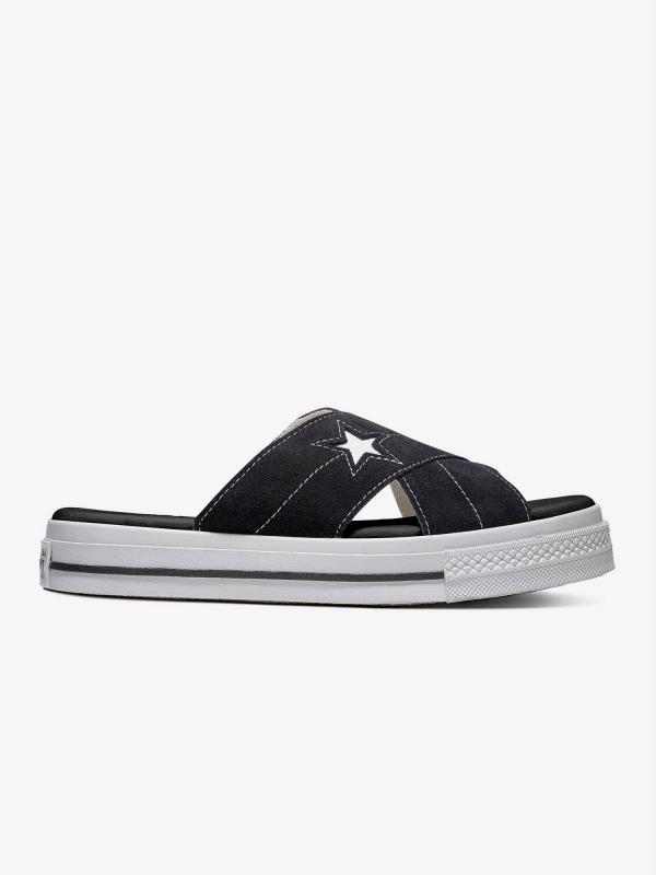 Pantofle Converse One Star Sandal Černá