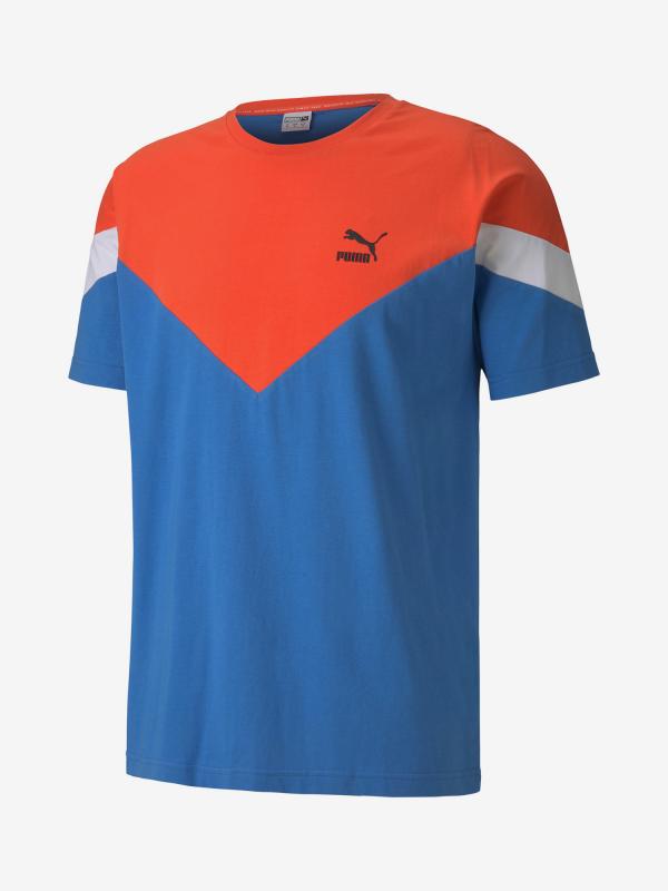 Tričko Puma Iconic Mcs Tee Modrá