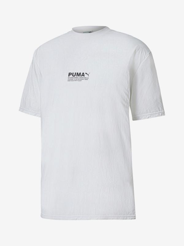 Tričko Puma Avenir Crinkle Tee Bílá