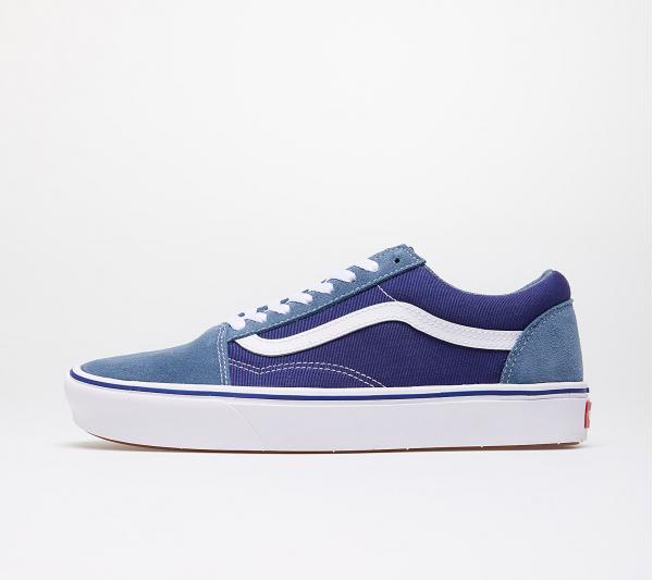 Vans ComfyCush Old Skool (Suede/ Textile) Denim/ Blue