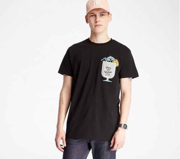 Horsefeathers Cocktail Tee Black