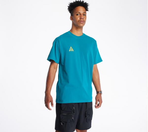 Nike NRG ACG Logo Tee Bright Spruce/ University Gold