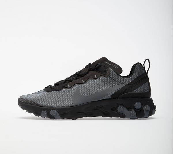 Nike React Element 55 SE Black/ Dark Grey