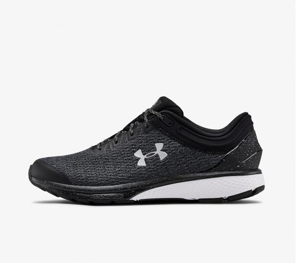 Under Armour Charged Escape 3 Black/ White/ Metallic Silver