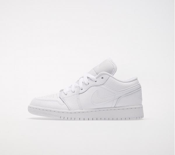 Jordan Air 1 Low (GS) White/ White-White