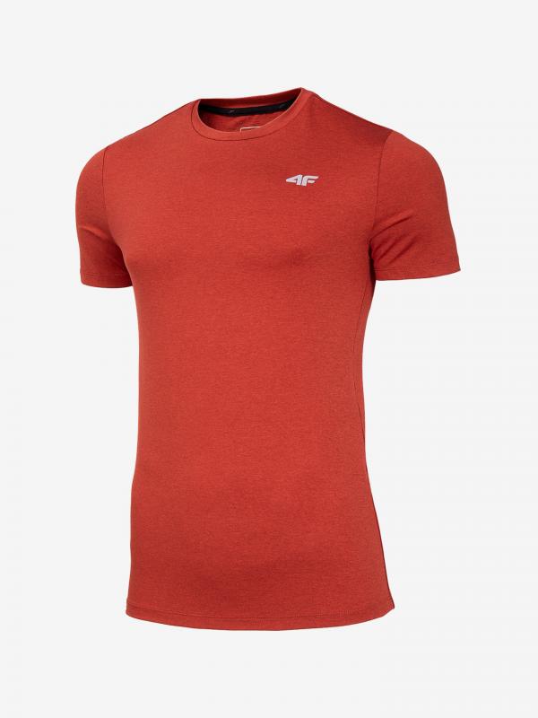 Tričko 4F TSMF002 FUNCTIONAL T-SHIRTS Červená