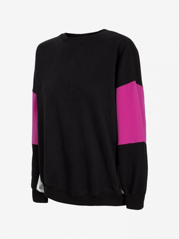 Mikina 4F Bld226 Sweatshirt Černá