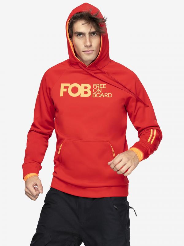 Mikina 4F Blm216 Sweatshirt Červená