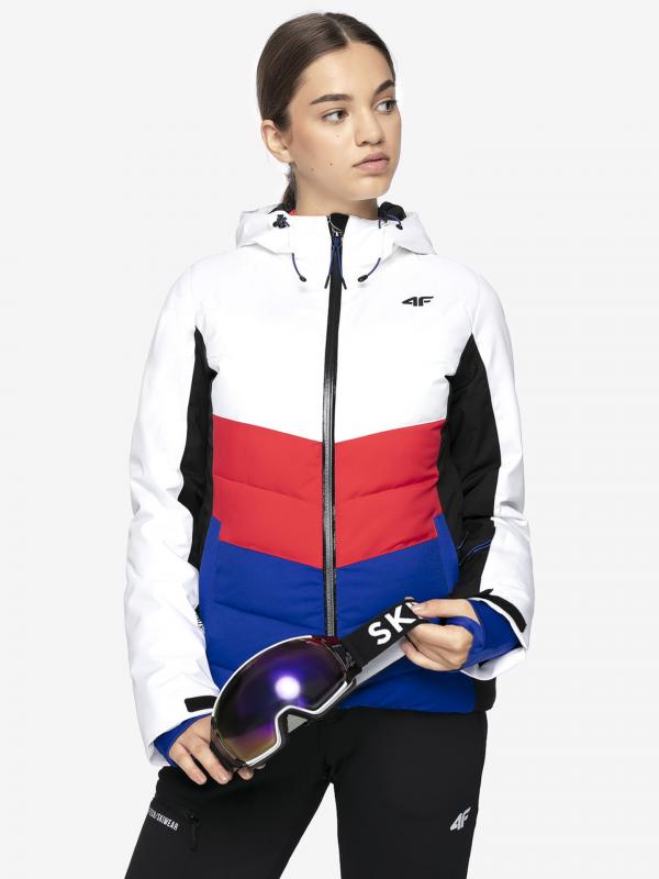 Bunda 4F Kudn201 Ski Jacket Bílá