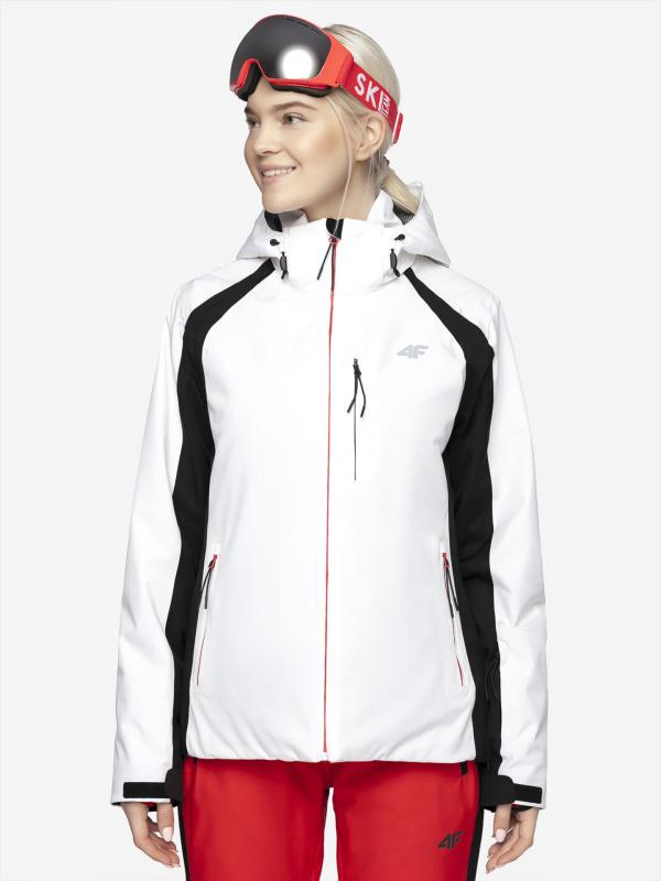Bunda 4F Kudn202 Ski Jacket Bílá