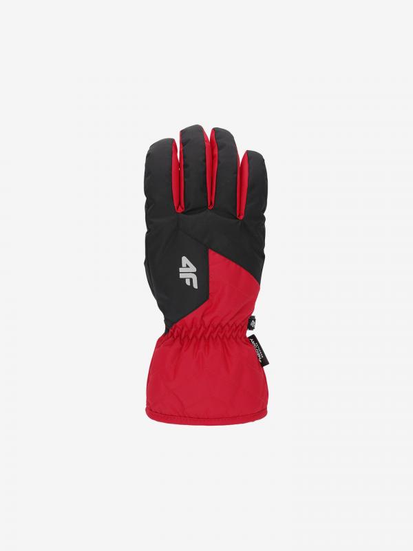 Rukavice 4F Rem001 Ski Gloves Červená