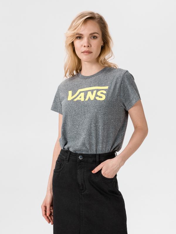 Tričko Vans Wm Flying V Crew Tee Grey Heather Šedá