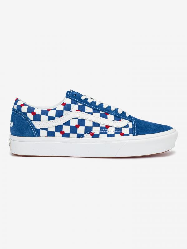 Boty Vans Ua Comfycush Old S (Autism Awrnes) Modrá