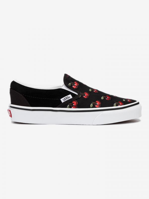 Boty Vans Ua Classic Slip-On (Cherries) Black Černá