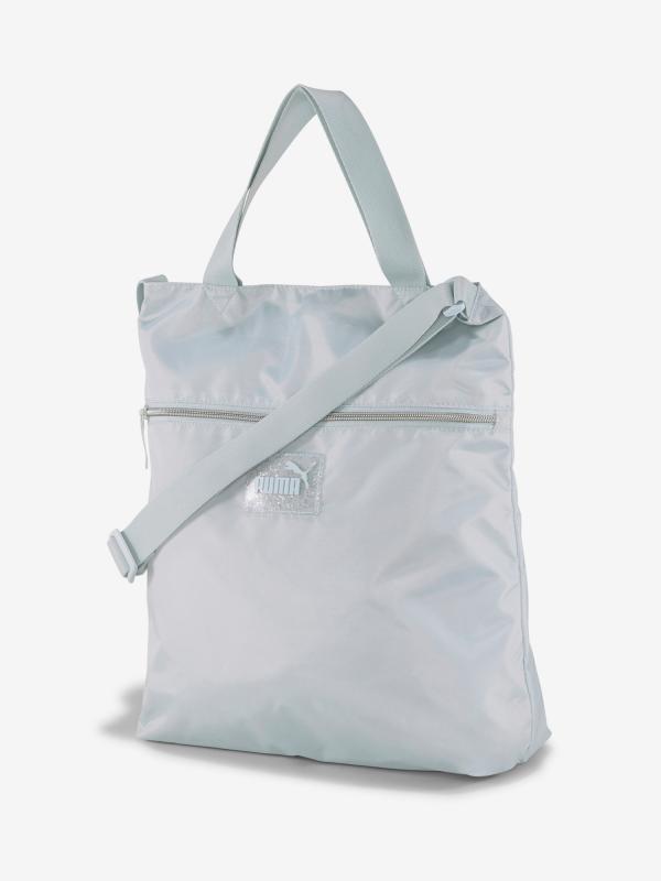 Kabelka Puma Wmn Core Seasonal Shopper Šedá
