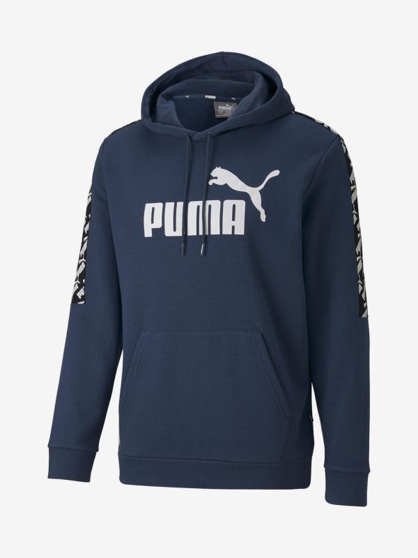Mikina Puma Amplified Hoody Tr Modrá