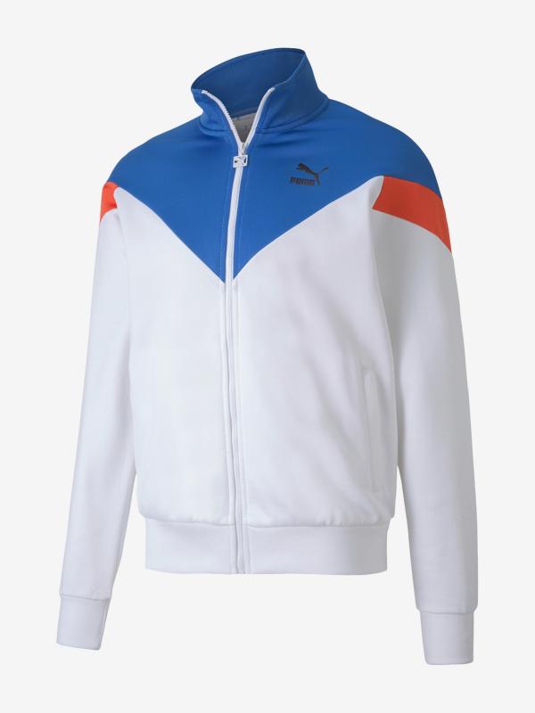 Bunda Puma Iconic Mcs Track Jacket Pt Bílá