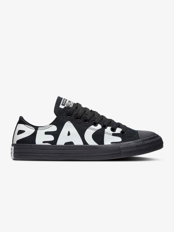 Boty Converse Chuck Taylor All Star Peace Powered Černá