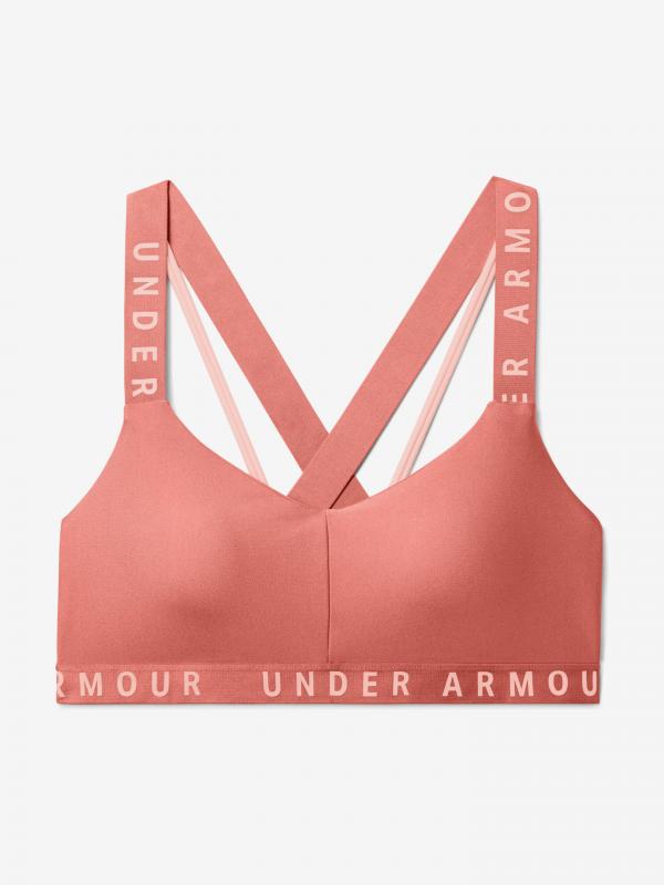 Podprsenka Under Armour Wordmark Strappy Sportlette Oranžová