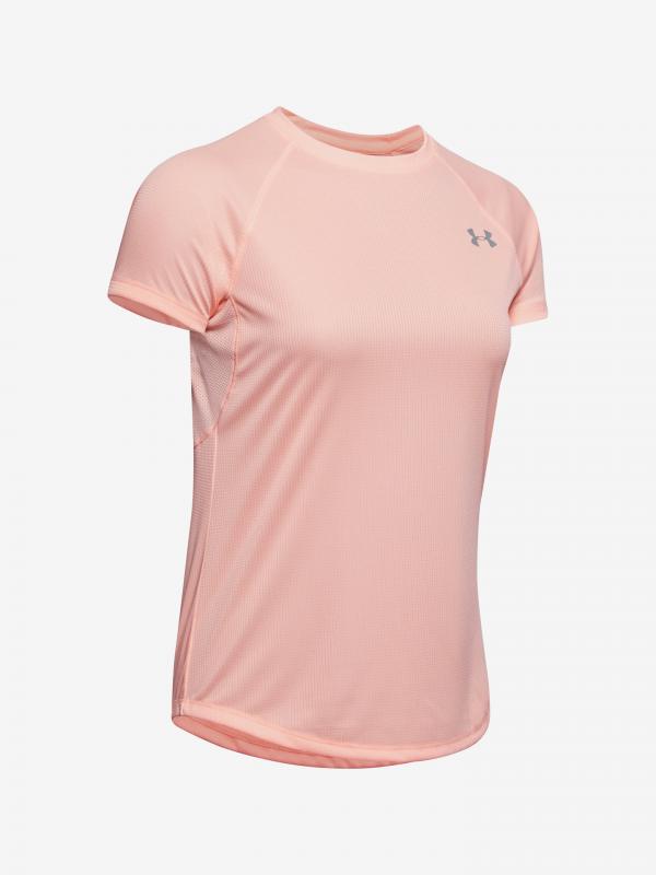 Tričko Under Armour Speed Stride Short Sleeve Růžová