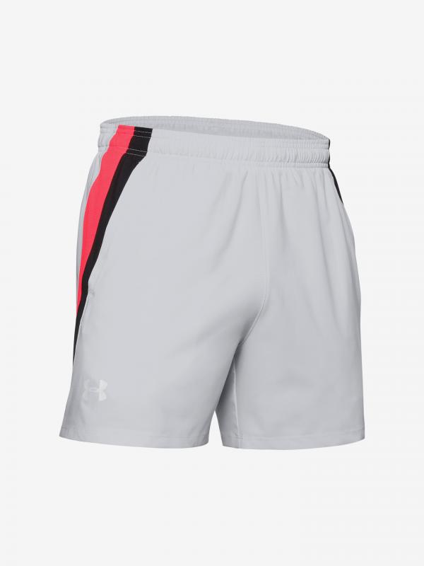 Kraťasy Under Armour Launch Sw 5'' Short Šedá