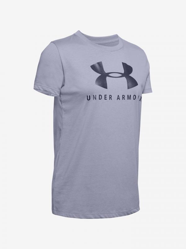 Tričko Under Armour Graphic Sportstyle Classic Crew Šedá