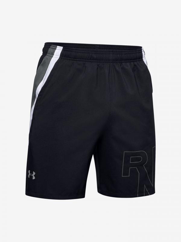Kraťasy Under Armour M Launch Sw 7'' Graphic Short Černá