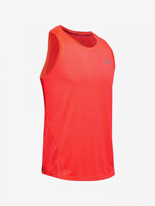 Tričko Under Armour M Streaker 2.0 Shift Singlet Oranžová